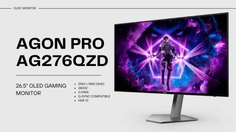 AOC Agon Pro AG276QZD Review: A Gamers’ Delight